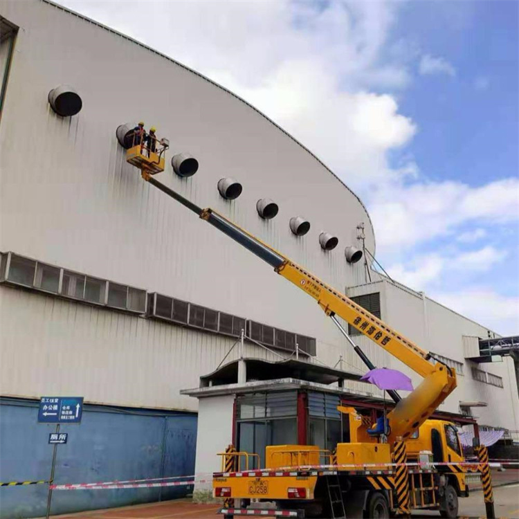 铜陵义安高空作业车出租服务：专业广告牌安装解决方案